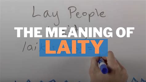 planity'|laity meaning.